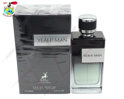 Yeah! Man By Maison Alhambra  3.4/3.3 oz Edp Spray For Men New In Box