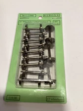 ReBoxx-3 36" HO Semi-scale wheels sets, 1.040" Axle Length, 12/ Pkg, NMRA RP-25