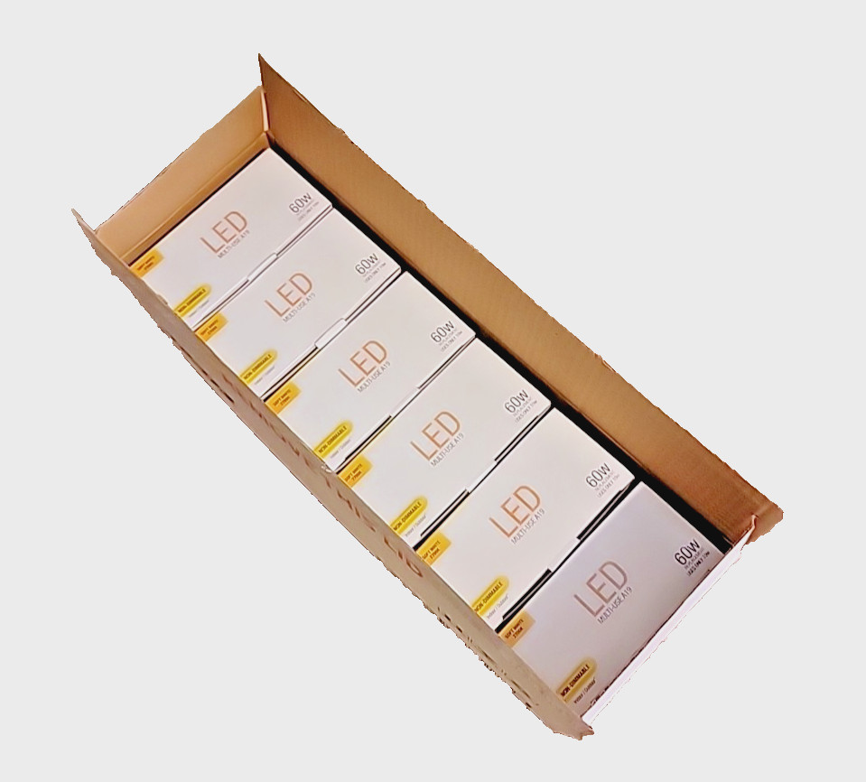 60w Soft White Non-dimmable 800 Lumens