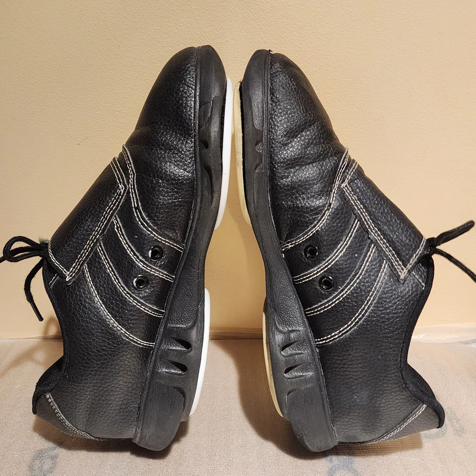 Zapatos para rizar ASHAM Competitor Ultra Lite para hombre talla 8,5 deslizadores intercambiables Foto 3 de 4