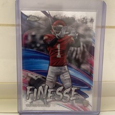 2024 Topps Chrome Finesse Xavier Worthy Rookie Card RC #F-7 Kansas City Chiefs