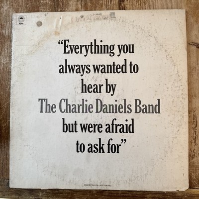 Everything You Always Wanted Hear The Charlie Daniels Band Vinyl Record NM Promo