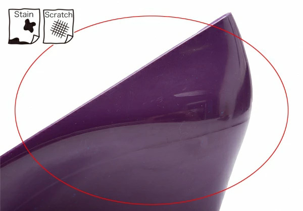 GUCCI Rubber Heel Sandals Purple 23.5 [Ladies] thumbnail 10