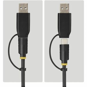 Startech USB-C/USB-A auf M.2 Nvme und 2,5 Zoll/3,5 Zoll SATA Adapter 10 Gbit/s werkzeuglos E