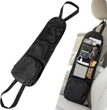 Car Seat Storage Hanging Bag, Multi-Pocket Auto Interior Seats Side Organizer wi