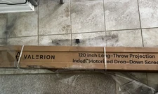  120" Motorized Matte White Screen, 4K/8K UHD 