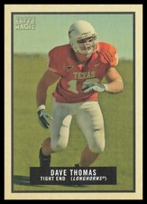 2009 Topps Magic #52 Dave Thomas Texas Longhorns Football Card