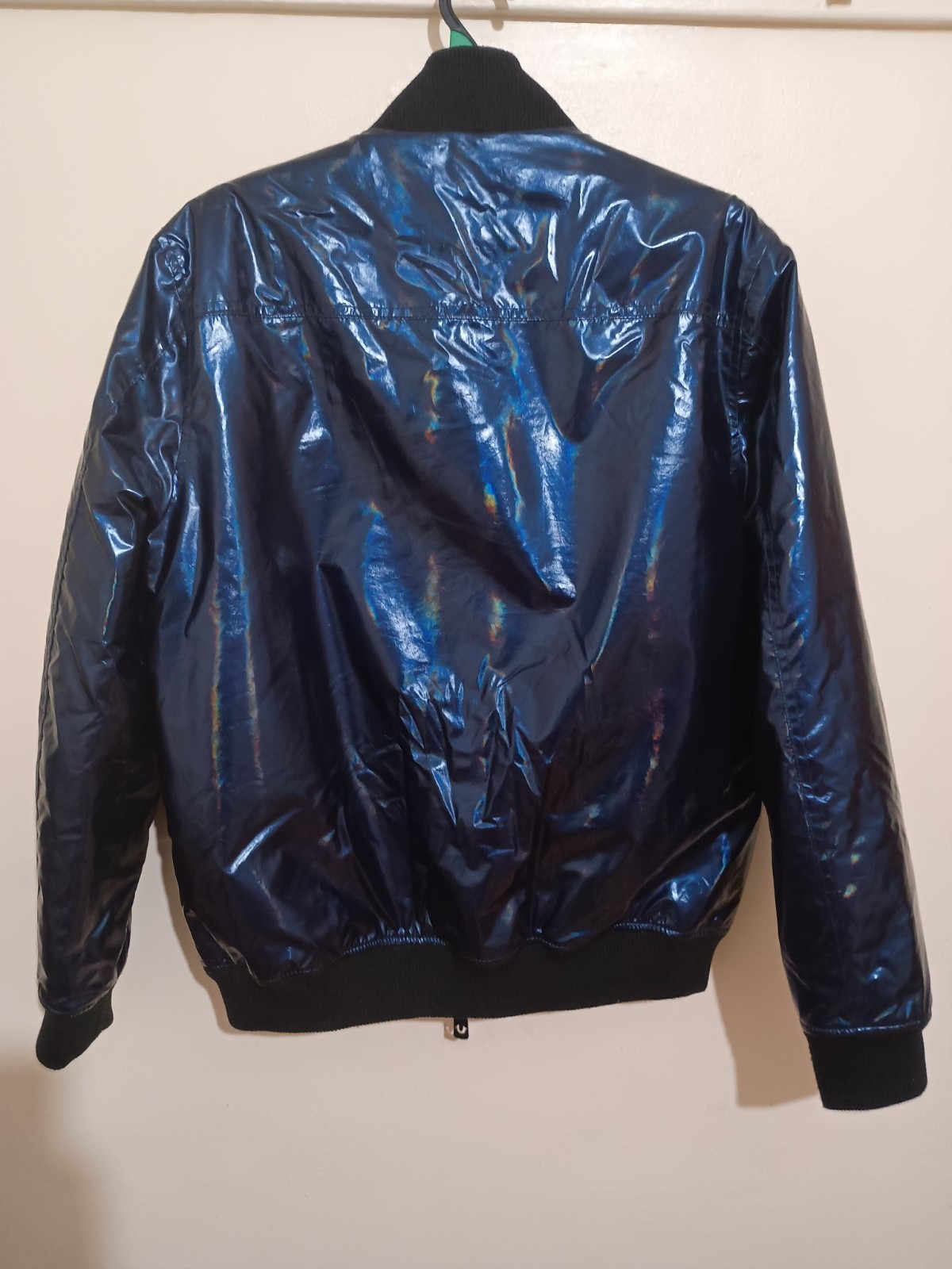 True Religion Iridescent Mens Bomber Jacket Size M Mint Condition RRP £200 image 3