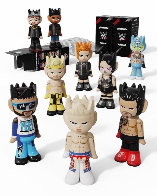 2026 WWE VOL. 1  👻🔥GHOSTWRITE (All 16 base figures  @ 100% )