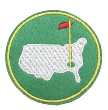 Masters Green Jacket Golf Tournament Augusta Embroidered Iron On Patch 3" NEW