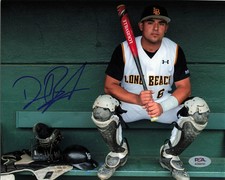 Manny Banuelos Long Beach State Dirtbags Signed 8x10 Photo PSA