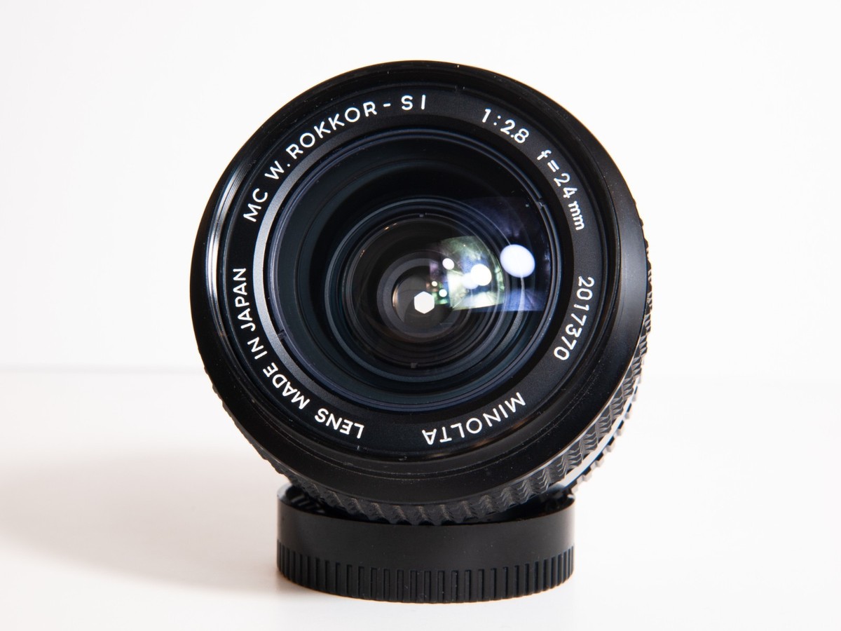 Minolta MC W.ROKKOR-SI 24mm F/2.8 Wide Angle MF Lens | eBay