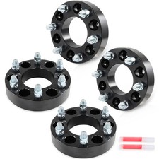 4pcs 1.5 Wheel Adapters 14x2 For Ford F-150 To Chevy 6 Lug 6x135 To 6x5.5
