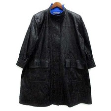   Coat  GIVENCHY acetate nylon jacquard stand-collar coat with an A-line design