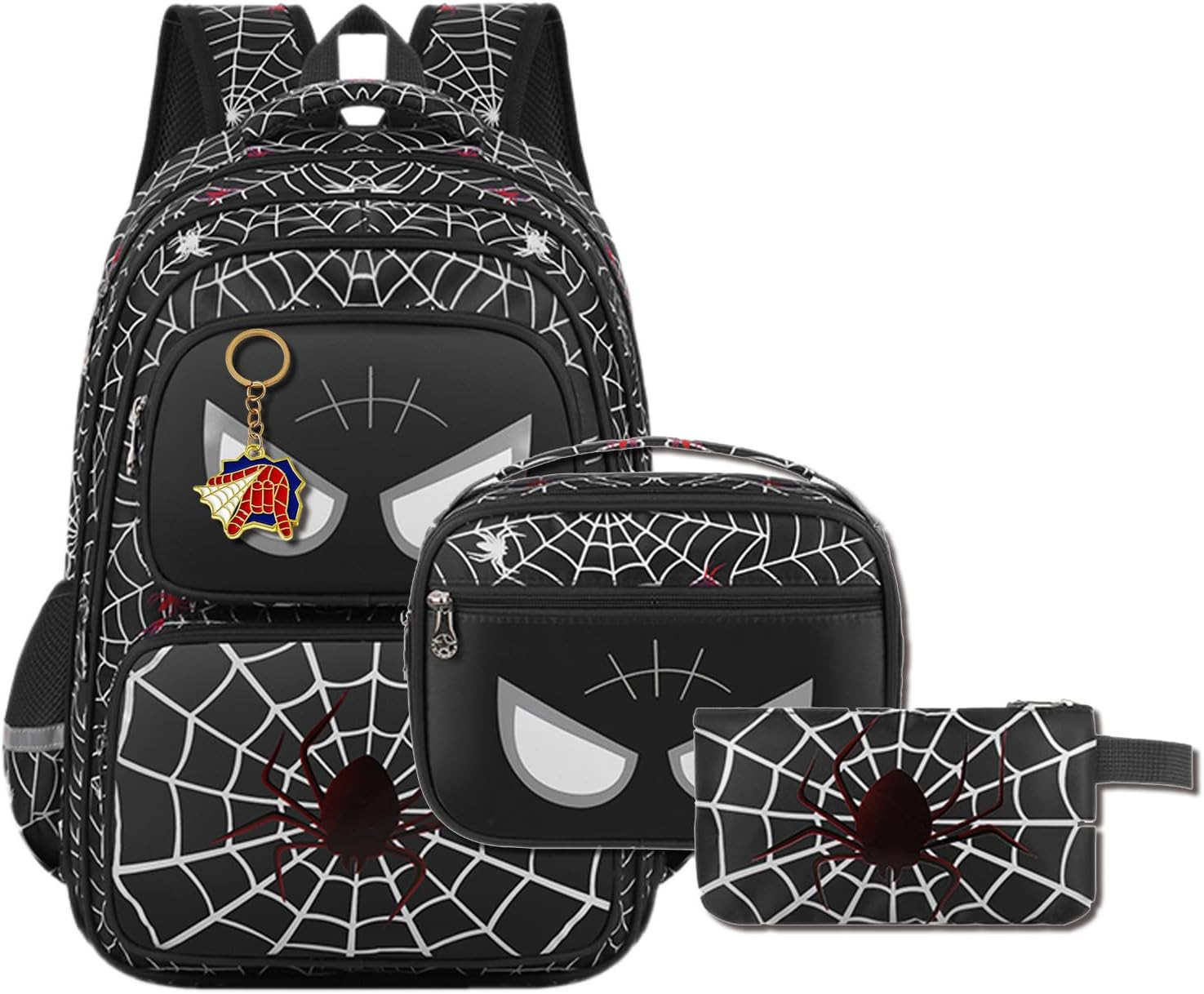 Mochila para Niños, Mochilas Escolares Para Niños, Mochila para Niños con Fiambrera,