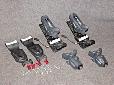 Knee Binding SHADOW ski bindings w/ Pure Lateral Heel Release brake width 100mm~