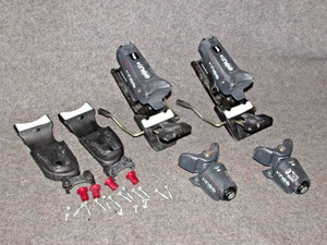 Knee Binding SHADOW ski bindings w/ Pure Lateral Heel Release brake width 100mm~