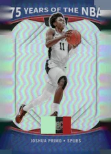 2021-22 Panini Select #75 Joshua Primo Holo