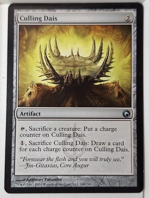 Culling Dais - Scars of Mirrodin - Magic the Gathering MTG Nice!