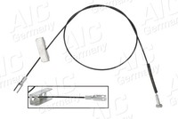 Handbremsseil Seilzug Mitte FÜR Nissan Primastar BUS (X83) - AIC 76044