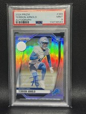 2024 Prizm Terrion Arnold Rookie Auto #389, PSA 9