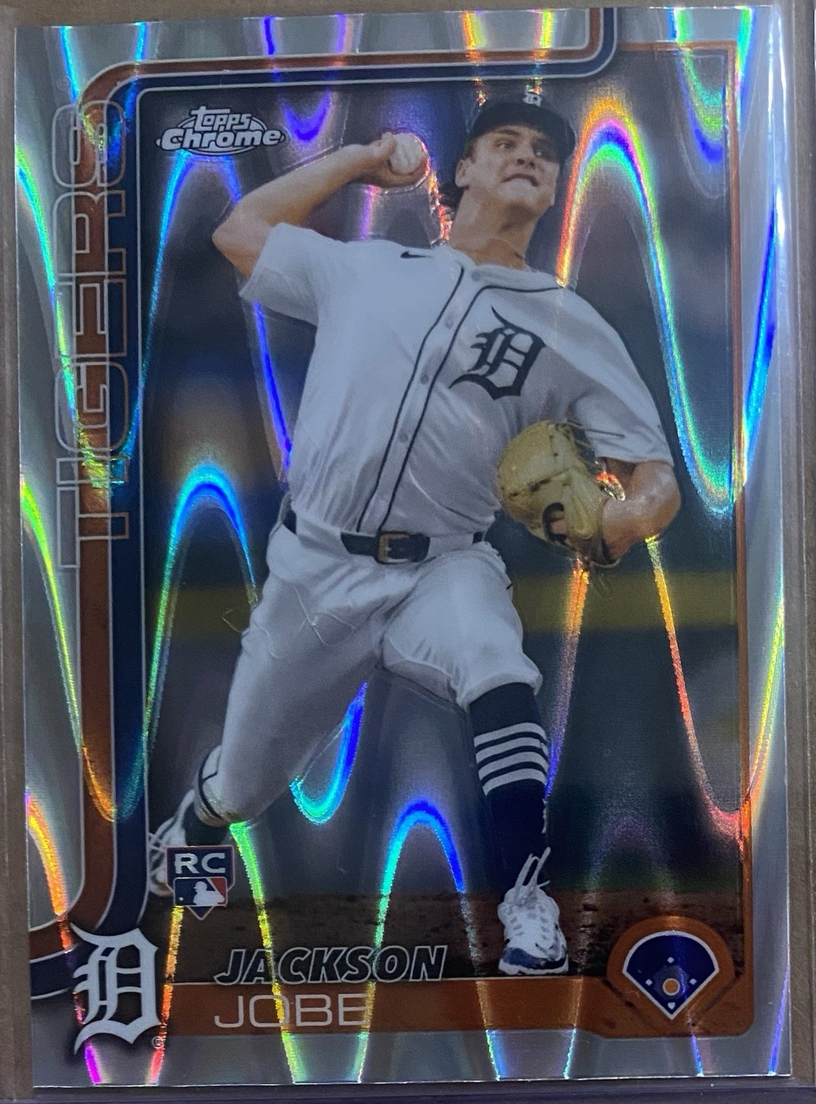Jackson Jobe RC 2025 Topps Chrome #249 RayWave Refractor