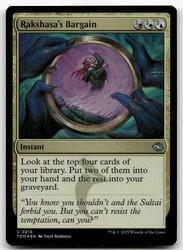 Rakshasa's Bargain #214 Foil Tarkir: Dragonstorm