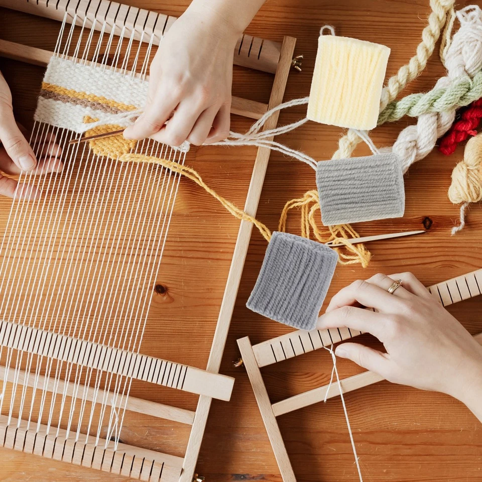 12 Pcs Decorative Yarn DIY Rug Latch Hook Teppich Kits Machen -Häkelgarn - Bild 3 von 4