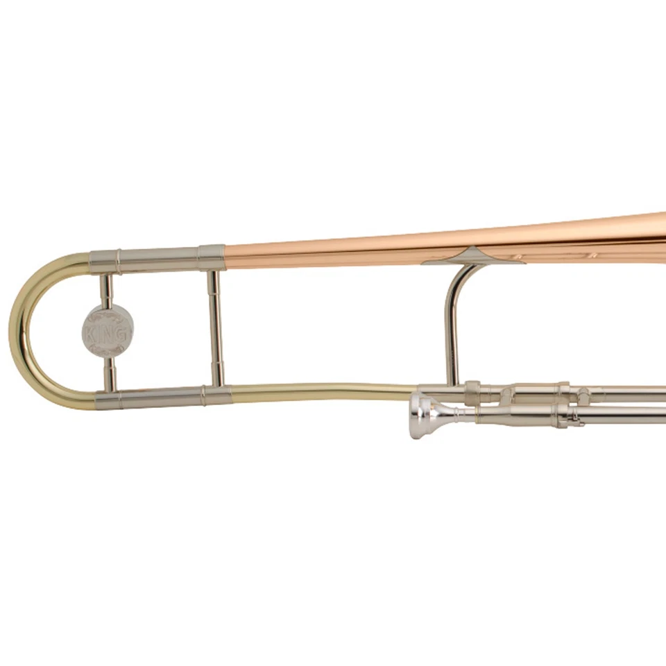 Trombón tenor King 3BG Legend campana de latón dorado Foto 4 de 4