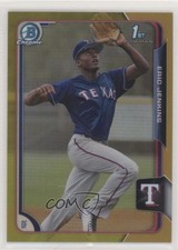 2015 Bowman Draft Chrome Gold Refractor 48/50 Eric Jenkins #165 6fs