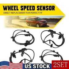 4 X Rear Left Front Right ABS Speed Sensor For Buick Enclave & GMC Acadia 07-16