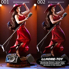 1/6 Beauty Lady singing 2 Ver 3D Print Model Unpainted Unassembled GK figure