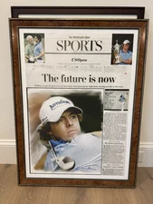 Rory Mcilroy - 2011 US Open Autographed Poster