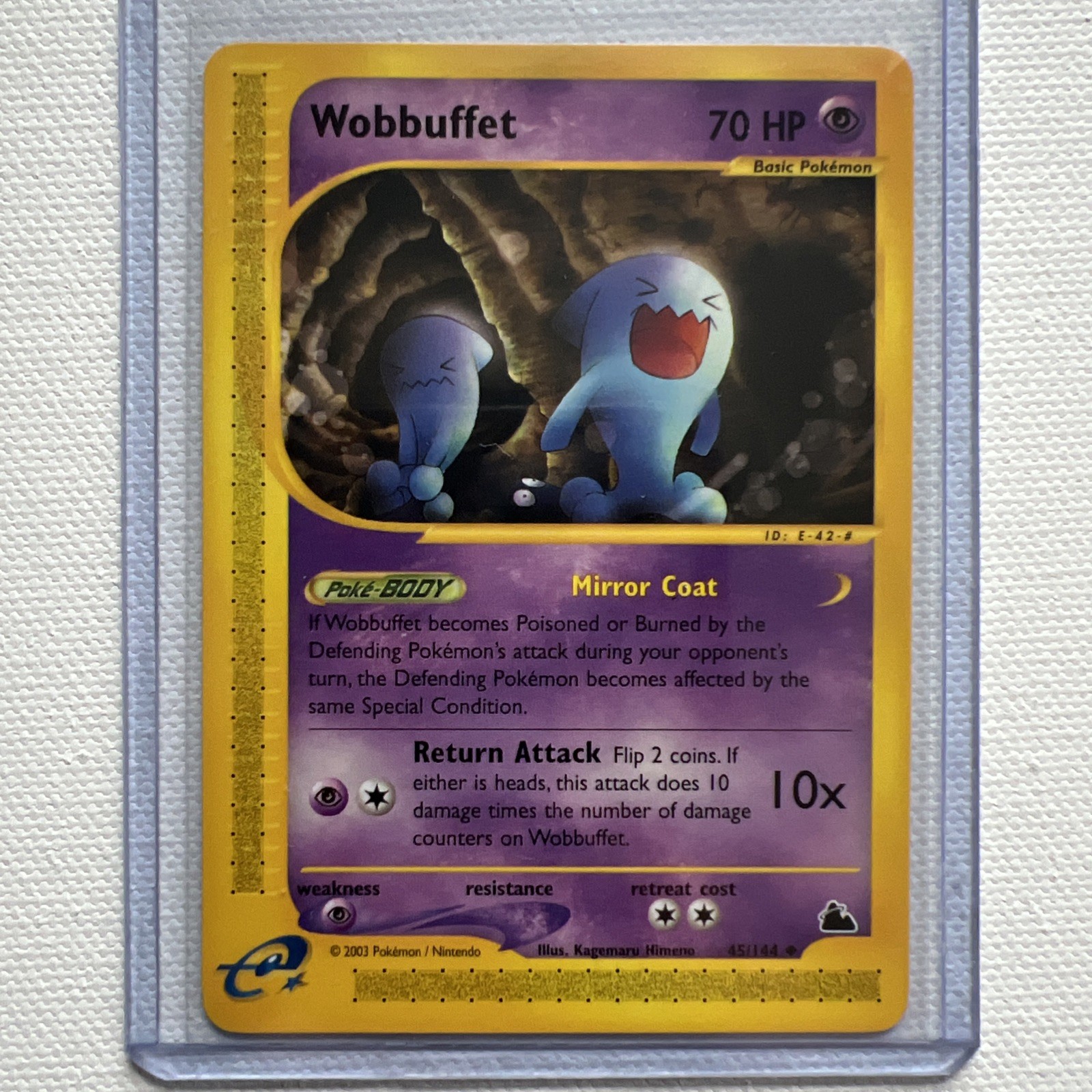 Wobbuffet 45/144 Skyridge Uncommon Pokémon TCG Card NM 