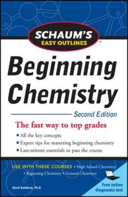 Schaum's Easy Outline of Beginning Chemistry, Second Edition (Schaum's Ea - GOOD