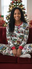 Christmas Pajamas One Piece RV having fun yet Size S 4-6