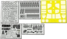 Eduard 1/48 Scale Big Ed UH-60A Parts Set for ICM Plastic Model Kits