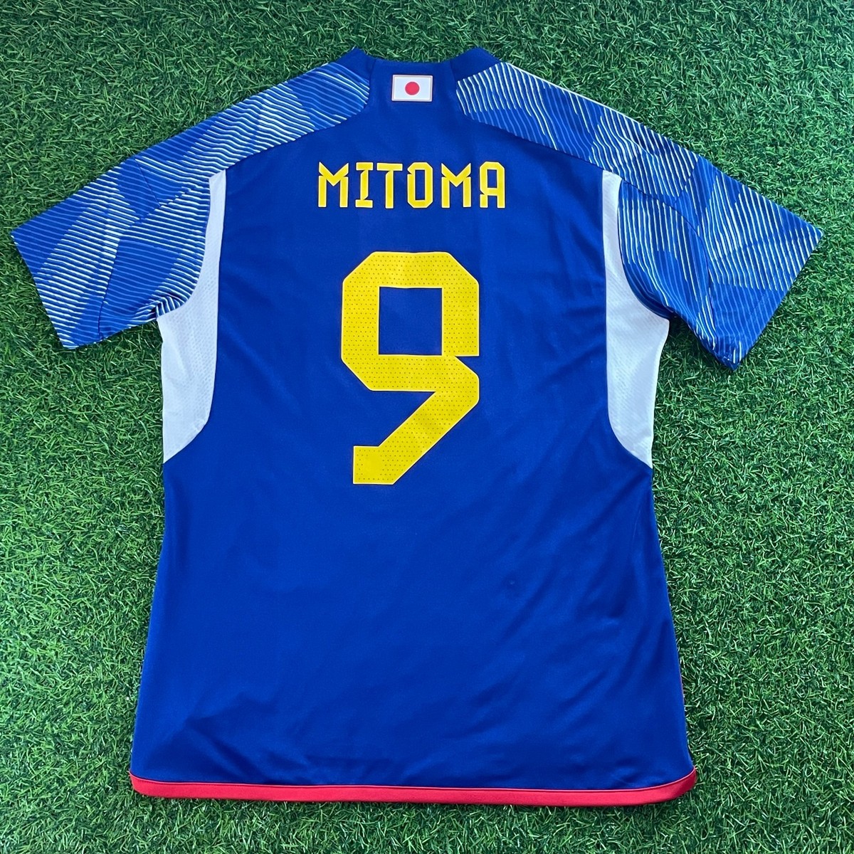 Kaoru Mitoma - Japan 2022 Official Jersey Shirt Kit - JPN 2XL