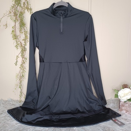 JACK SMITH Women Athletic Dress Long Sleeve Golf Tennis Dress Size L