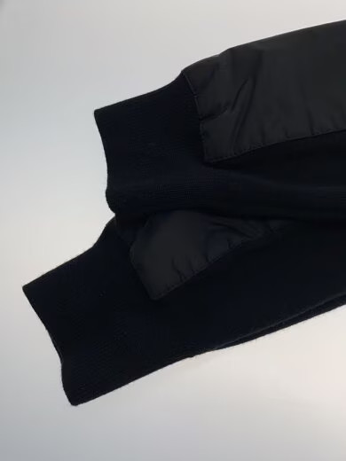 PRADA 21AW Docking Jacket Zip Hoodie Size 48 Wool Black UMG107 thumbnail 5