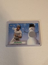 2021 Topps Holiday - Walmart Mega Box Relics Tim Anderson #WRC-TA (MEM)