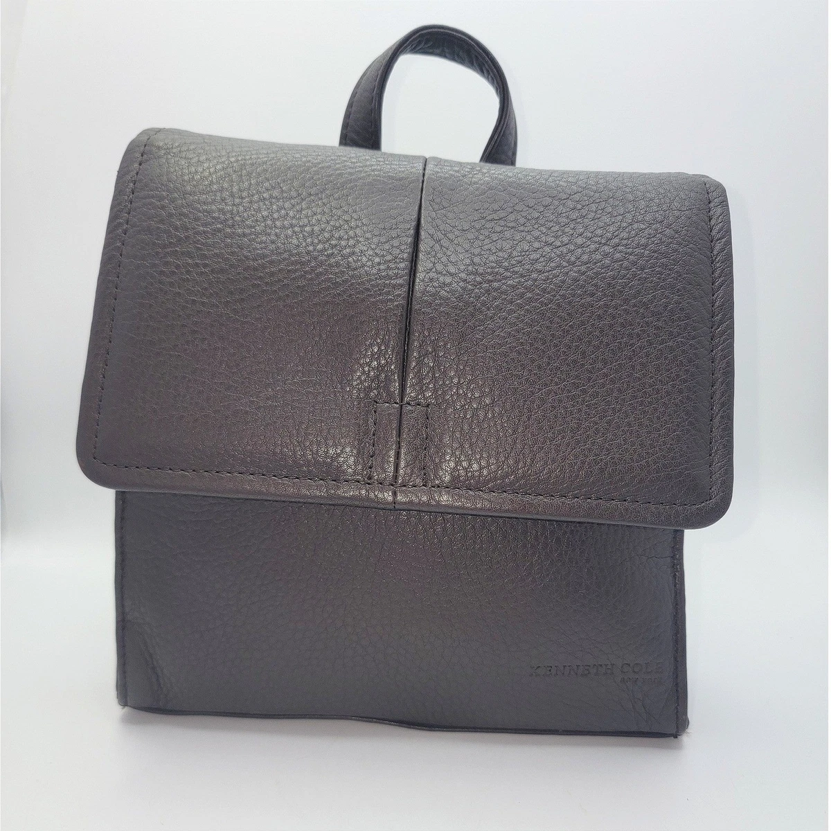 NWT KENNETH COLE NEW YORK THE CROSBY BACKPACK LEATHER Kenneth Cole Reaction Manhattan Backpack main image 2