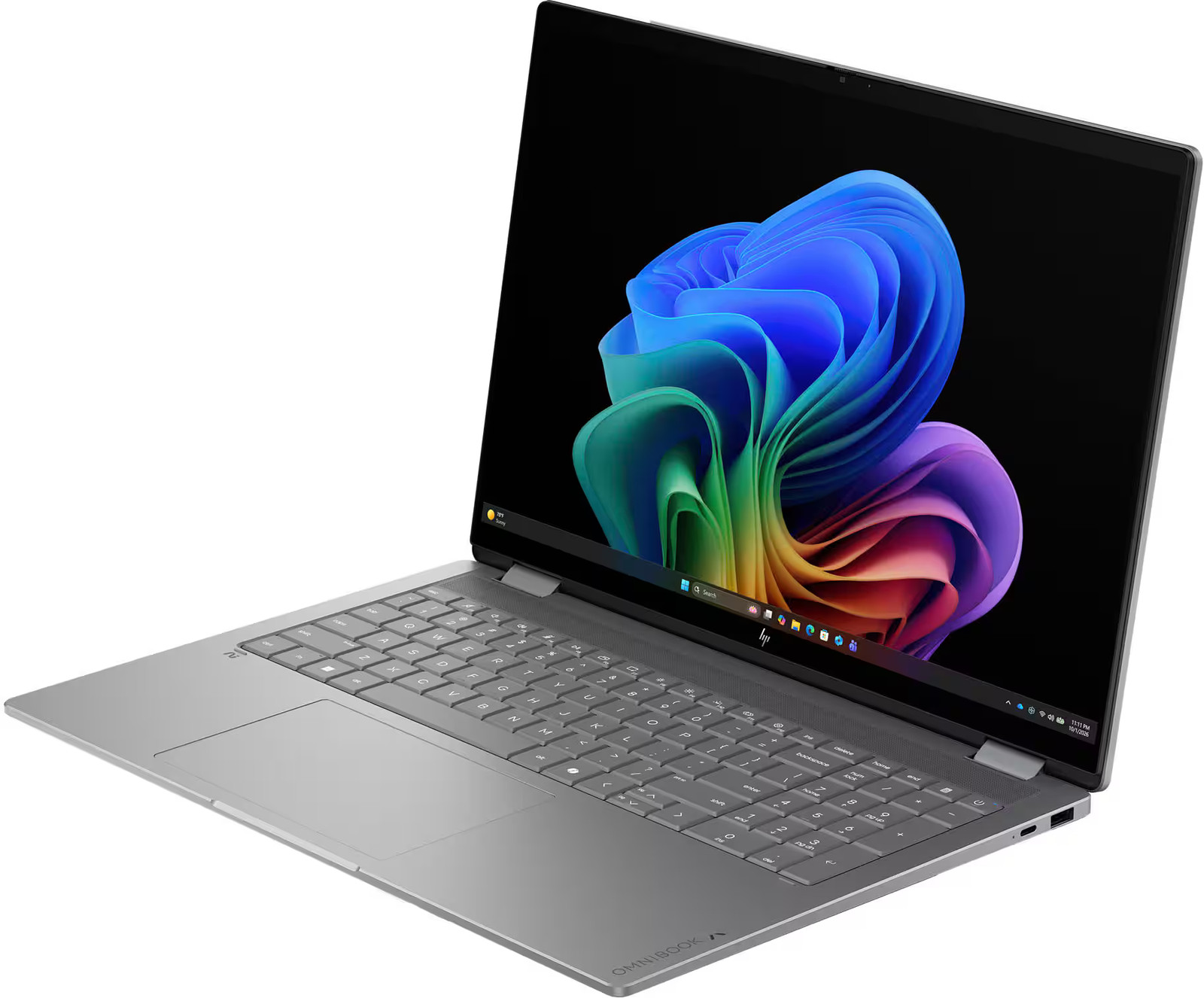 HP - OmniBook X Flip 2 en 1 - Laptop de 16" con pantalla táctil OLED 2K - AMD Ryzen AI 9..., imagen 5