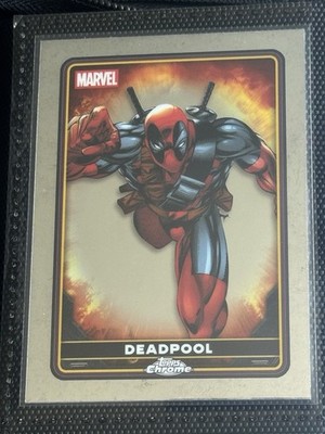 2025 Topps Chrome Deadpool Base 1-100  ''Pick a Card'' $1 make you holla!