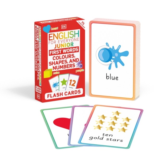 First Words Colours Shapes Numbers Cards