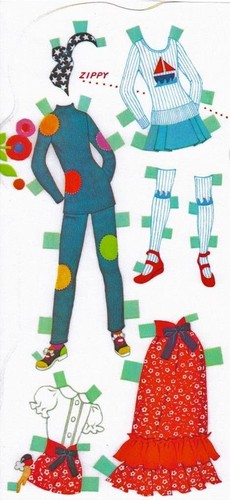 VINTAGE UNCUT 1973 SKIPPER PAPER DOLLS~SCARCE~#1 TOP REPRODUCTION~#1 SELLER - Picture 8 of 8