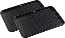 All Weather Boot Tray, 2 Pack Water Resistant Plastic, Multi 2 pack - 24 x 16