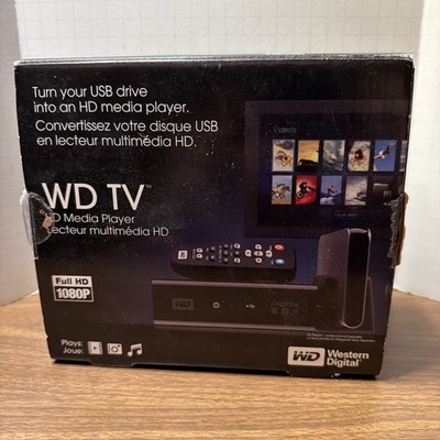 NEW Western Digital WD00AVN-00BN Full HD 1080p HD Media Player