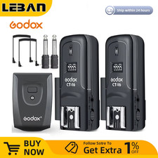 CT-16 16 Channels Wireless Radio Flash Trigger Transmitter 2x Receiver Set for