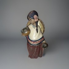 Lladro Pepita With Sombrero 12140 - Gres